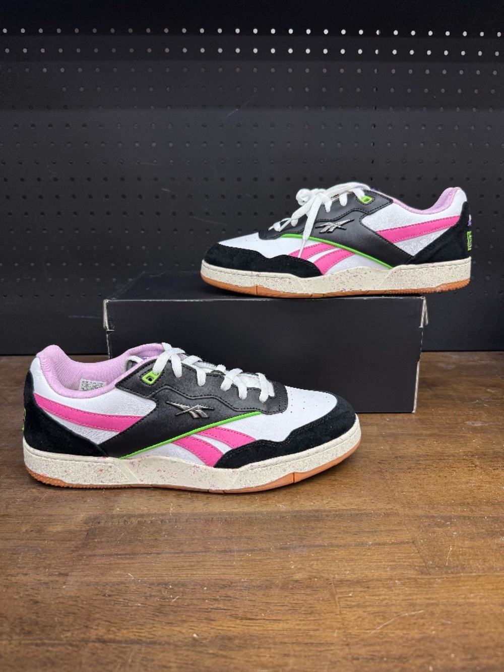 New W/ Box! Men's Anuel AA x Reebok BB4000 2 'Soy Leyenda' Multicolor Sneakers